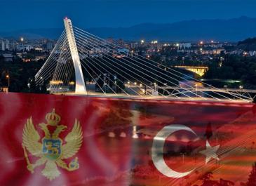 Crna Gora i Turska ilustracija Crna Gora i Turska ilustracija